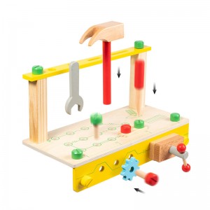 Set di attrezzi in legno per bambini di 2 3 4 5 anni, giocattoli educativi STEM Giocattoli Montessori per bambini di 2 anni Attività di apprendimento in età prescolare Regali per ragazzi e ragazze di età 2-4 1-3