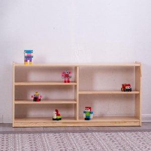 子供用木製本棚家具 - ナチュラル、対象年齢 3 歳以上のギフト