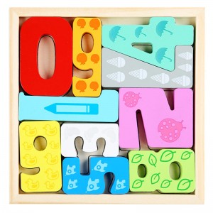Drewniane puzzle dla dzieci, 4 paczki Montessori Zabawki edukacyjne Prezenty dla przedszkolaków w wieku 3+, 3D wielotematyczne Zwierzęta Owoce Jedzenie Puzzle dla chłopców i dziewcząt