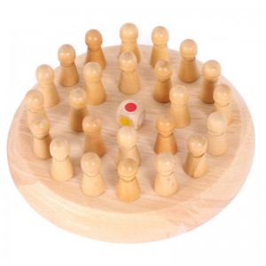 Drewniana gra w szachy Memory Match, szachy z pamięcią kolorów, zabawna gra planszowa z klockami, gra w szachy Memory Match Stick, zabawka interakcji rodzic-dziecko, łamigłówka dla chłopców i dziewcząt w wieku od 3 lat