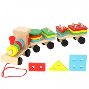 ألعاب قطار خشبي للأطفال الصغار، فارز الأشكال والألعاب الخشبية المكدسة، ألعاب ألغاز لعمر 1 2 3 سنوات للأولاد والبنات، ألعاب تعليمية لمرحلة ما قبل المدرسة، للأطفال