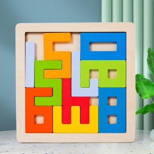 Tablero de rompecabezas grueso con números de madera (0 a 9) - Aprenda sus números con rompecabezas con clavijas de madera - Juguetes educativos para niños - Números
