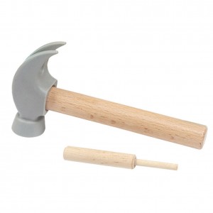 Brinquedo de martelo de madeira - Brinquedo educacional pré-escolar para crianças - Brinquedos Montessori para crianças aprendendo habilidades motoras finas de 3 a 6 anos de idade
