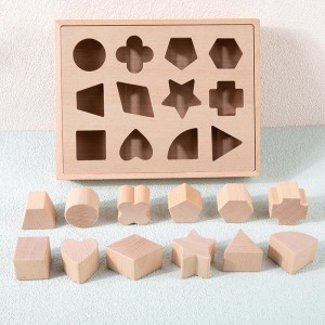 Игрушки Монтессори, обучающая коробка для сортировки цветов и форм для малышей 1-3 лет