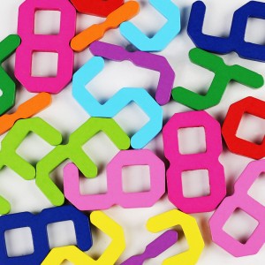 몬테소리 조기 교육 퍼즐 나무 장난감 2인 전투 컬러 디지털 블록 수학 장난감 부모 - 자녀 대화형 보드 게임 손 눈 조정 훈련